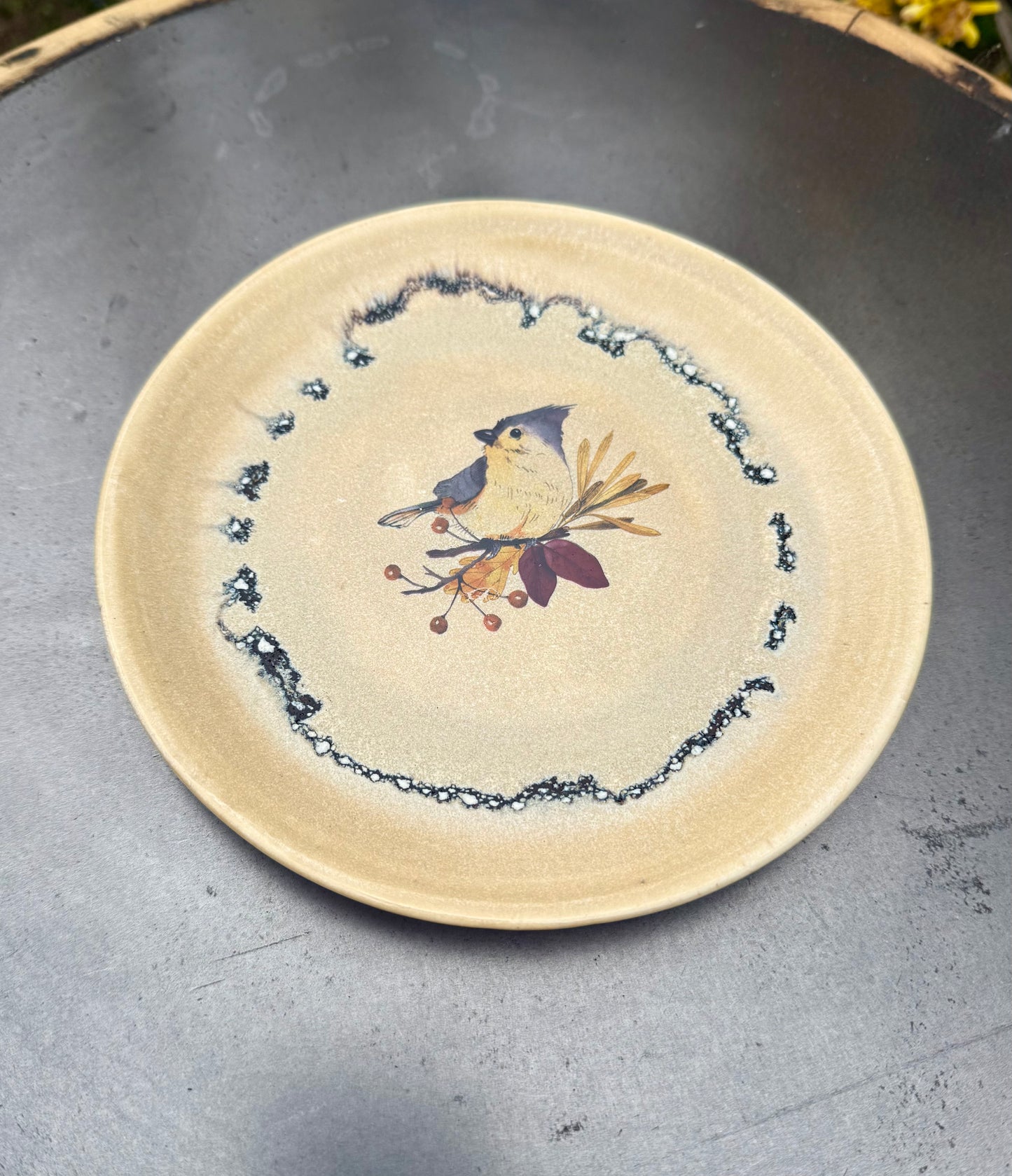Little Tuft Plate SOLD
