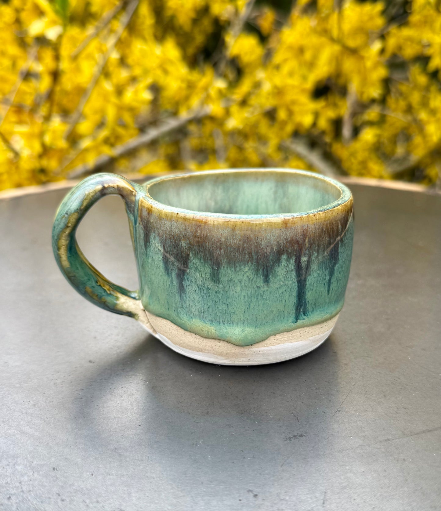 Small Ceramic Espresso Cup - Mini Coffee Mug - Handmade Pottery Cup