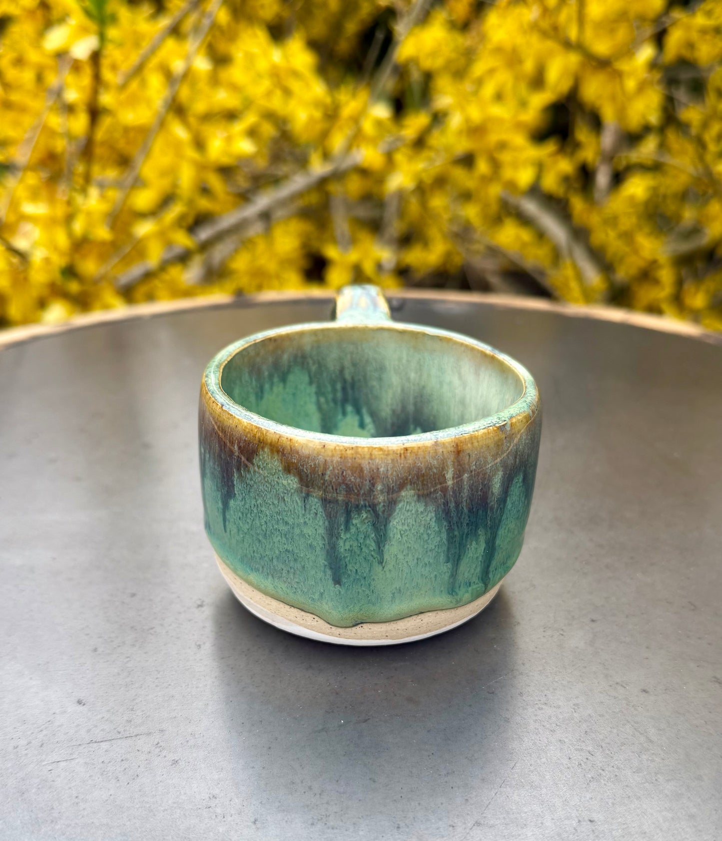 Small Ceramic Espresso Cup - Mini Coffee Mug - Handmade Pottery Cup