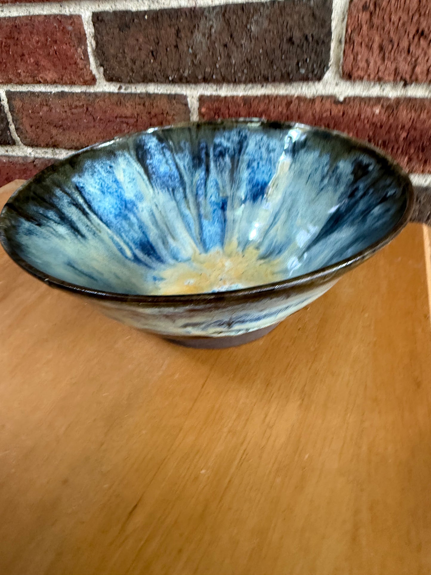 One Perfect Drip Ceramic Serving Bowl