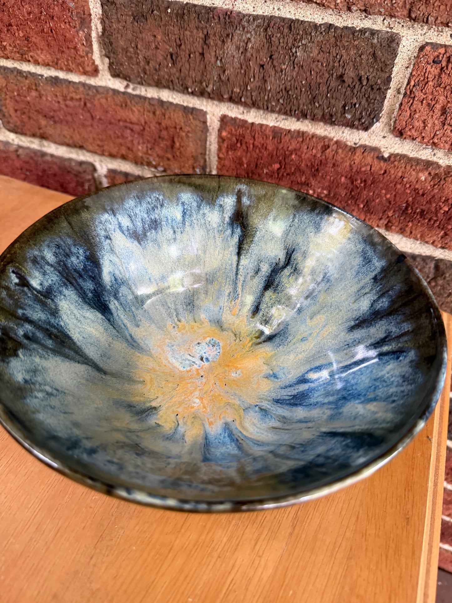 One Perfect Drip Ceramic Serving Bowl
