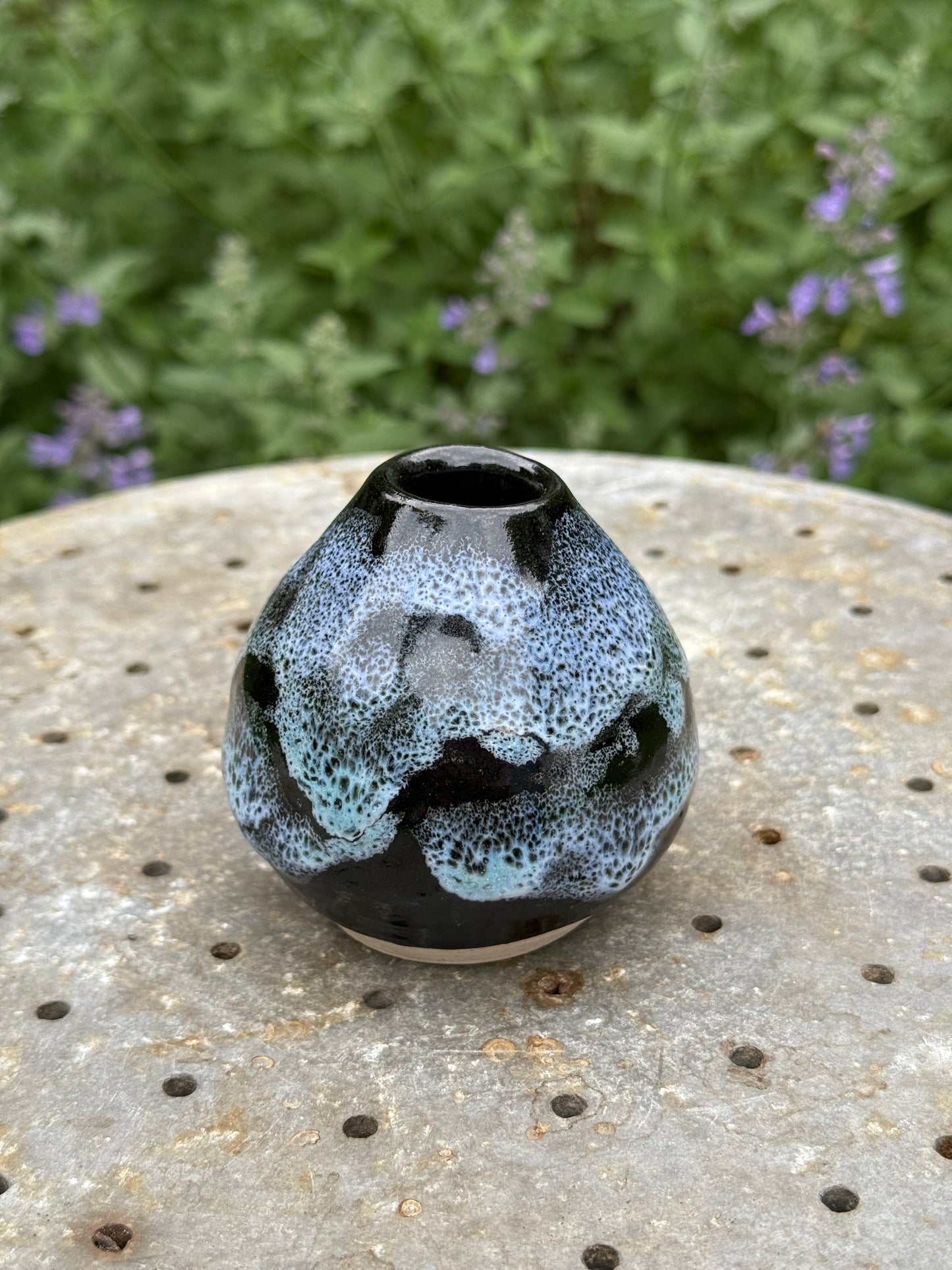 Mini Moon Jar - Small Ceramic Vase - Handmade Pottery Vessel